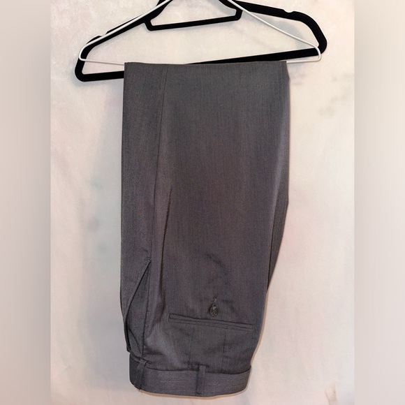 J Ferrar Dress Pants Mens 34 X 29 Modern Fit Gray Nice Condition pre-owned - Picture 5 of 5